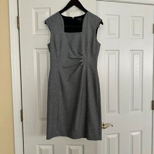 Tahari ASL Side Ruched Sheath Dress